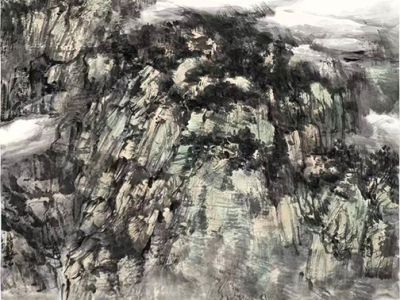 皴自有法 情寄象外——中國美術家協會副主席祁海峰先生作品（成功美術館“五一勞動節”線上展）賞讀