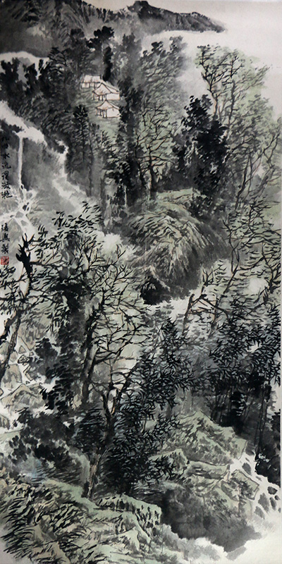 家山素樸 意境盎然——當代山水畫家張復興先生畫作（成功美術館“五一勞動節”線上展）淺析