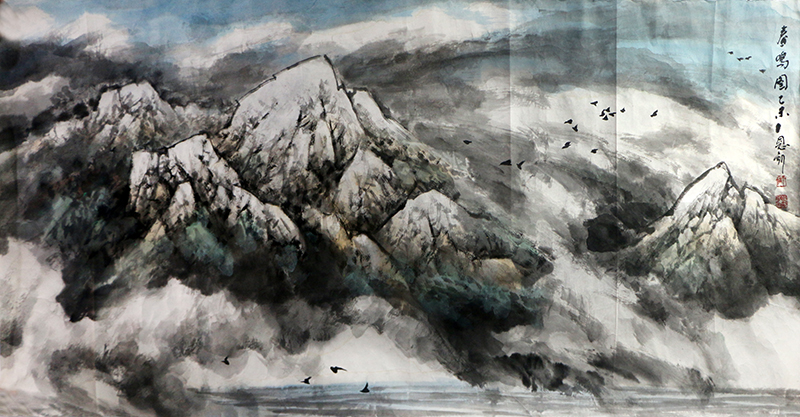 取天地萬象 寫山水靈魂——成功美術館館藏師恩釗先生山水畫賞析