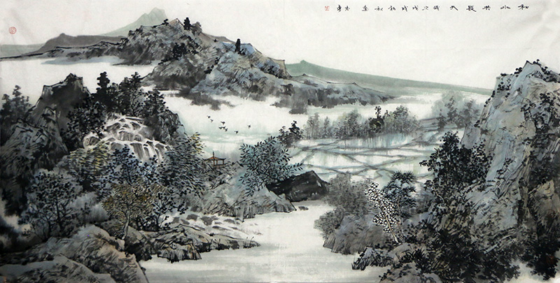 皴筆有致 田園氣意——《西部成功書畫家》刊載青年畫家徐志勇山水作品賞析