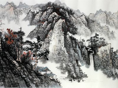 取法傳統 筆墨蒼樸——《西部成功書畫家》刊載張錦龍先生山水畫賞析