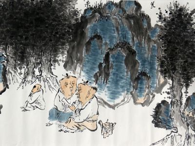 筆蘊逸趣 妙思得真——安徽藝術學院美術學院院長羅耀東教授作品（《西部成功書畫家》刊載）賞讀