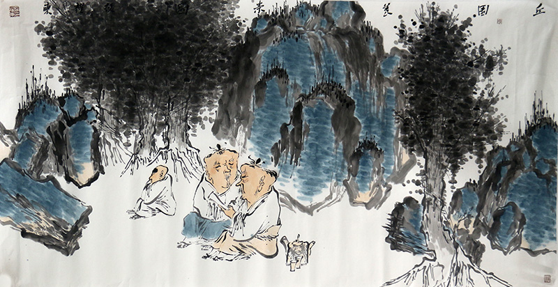 筆蘊(yùn)逸趣 妙思得真——安徽藝術(shù)學(xué)院美術(shù)學(xué)院院長(zhǎng)羅耀東教授作品（《西部成功書畫家》刊載）賞讀