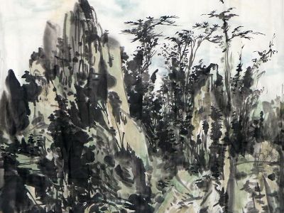 筆皴起峰壑 墨落有生氣——《西部成功書畫家》刊載江蘇畫家鄒四青先生作品賞析