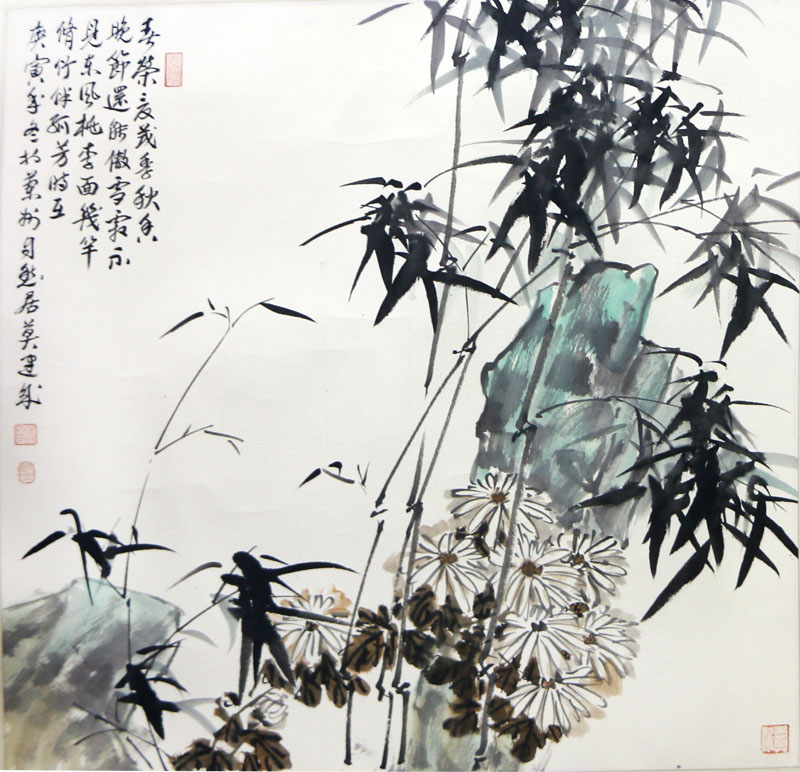 梅蘭竹菊韻 春夏秋冬景——讀莫建成先生花鳥畫（《西部成功書畫家》刊載）