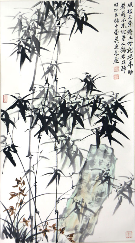 梅蘭竹菊韻 春夏秋冬景——讀莫建成先生花鳥畫（《西部成功書畫家》刊載）