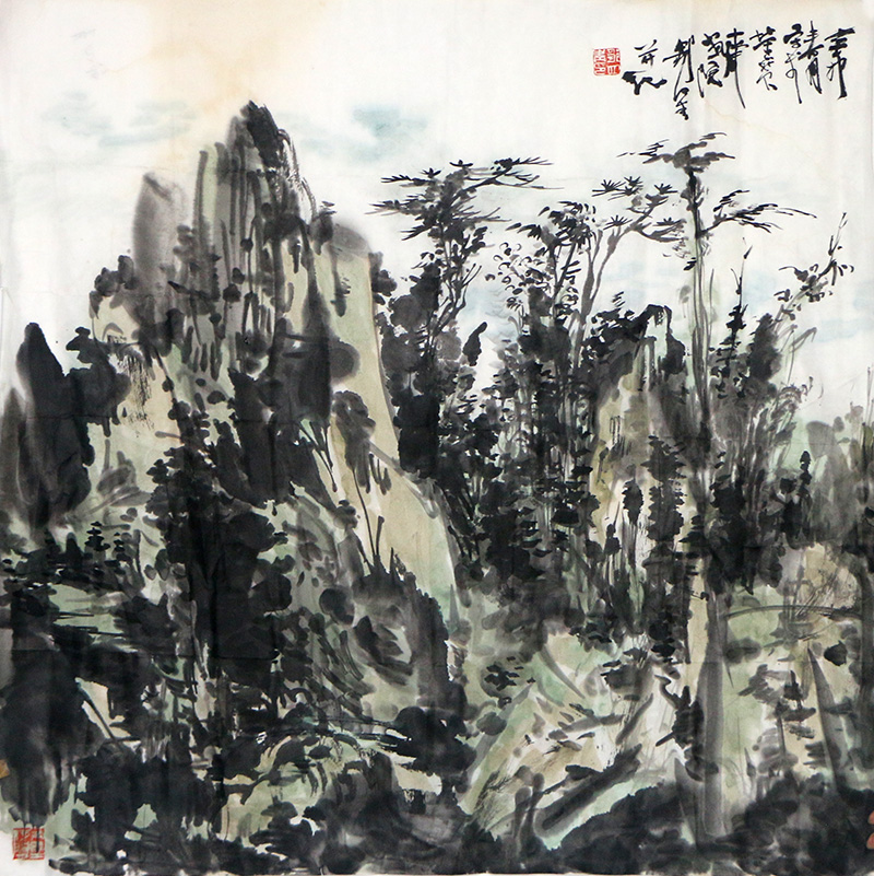 筆皴起峰壑 墨落有生氣——《西部成功書畫家》刊載江蘇畫家鄒四青先生作品賞析