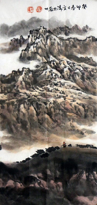 蒼茫古道 駝鈴陣陣——《西部成功書畫家》刊載郭文濤先生山水畫賞析