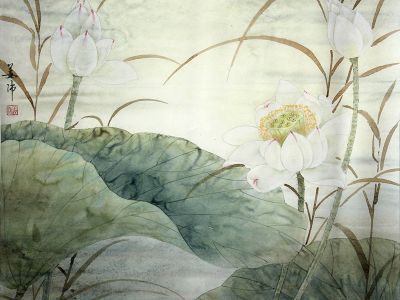 工而有味 荷寄清韻——《西部成功書畫家》刊載當(dāng)代女畫家姜沛作品賞析