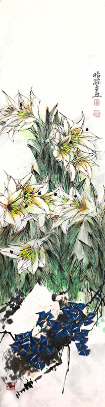 雜花絢麗 斑斕得趣——中央美院郭怡孮教授作品（《西部成功書畫家》刊載）賞讀