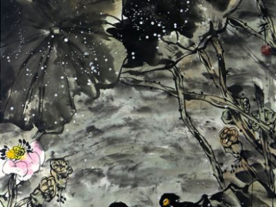 筆落荷圖清 雙棲有別趣——《西部成功書畫家》刊載山西美協副主席徐晉平先生作品賞析