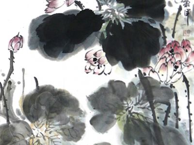 滿塘荷韻醉清風——《西部成功書畫家》刊載劉彩軍畫作簡賞
