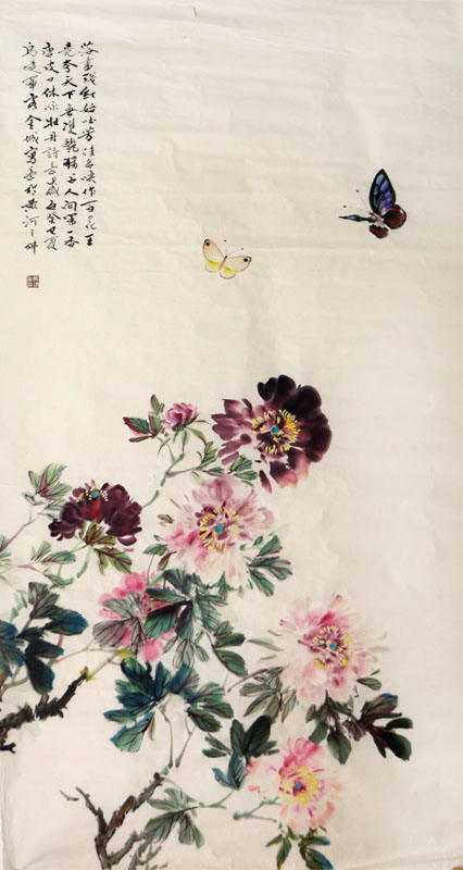 試馬春郊  魏紫姚黃——讀寧夏美協副主席馬建軍先生畫作（《西部成功書畫家》刊載）