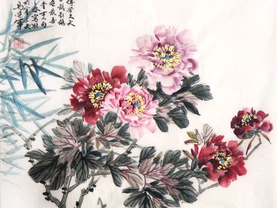 試馬春郊  魏紫姚黃——讀寧夏美協副主席馬建軍先生畫作（《西部成功書畫家》刊載）