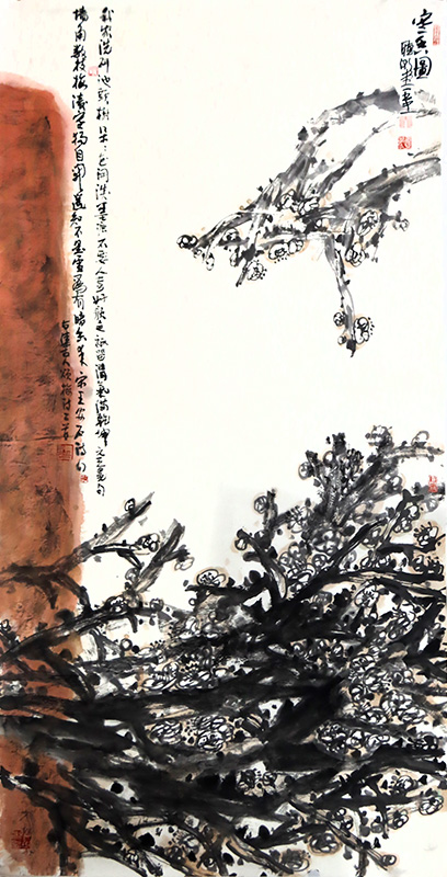 筆作樸茂意 花蘊(yùn)恣肆情——上海花鳥(niǎo)畫(huà)家王中一先生作品（《西部成功書(shū)畫(huà)家》）賞讀