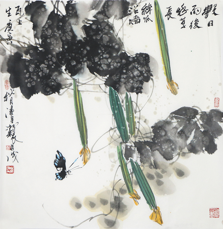 詩意氛圍 文脈內蘊——讀凌宇冰先生花鳥畫（《西部成功書畫家》刊載）