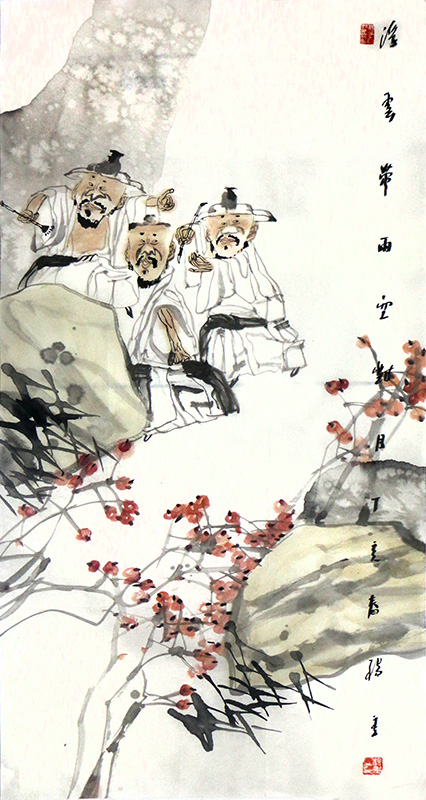 簡逸超然 蕭散不羈——西安美院楊季教授作品（《西部成功書畫家》刊載）賞讀