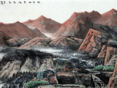 筆兼中西 心契大千——中美協理事、陜西美協副主席王犇先生作品（《西部成功書畫家》刊載）賞讀