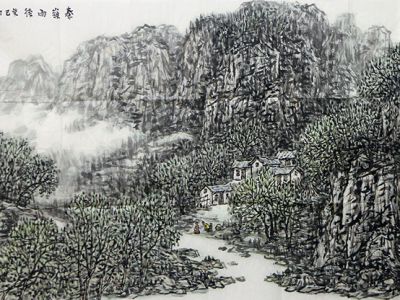蒼潤郁秀 意寄家園——《西部成功書畫家》刊載陜西畫家郭偉作品賞析