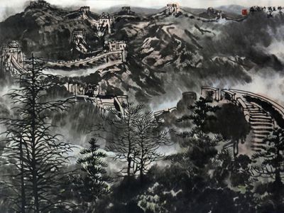 茫茫云起 郁郁生機(jī)——當(dāng)代山水畫(huà)家王夢(mèng)湖先生畫(huà)作（《西部成功書(shū)畫(huà)家》刊載）賞讀