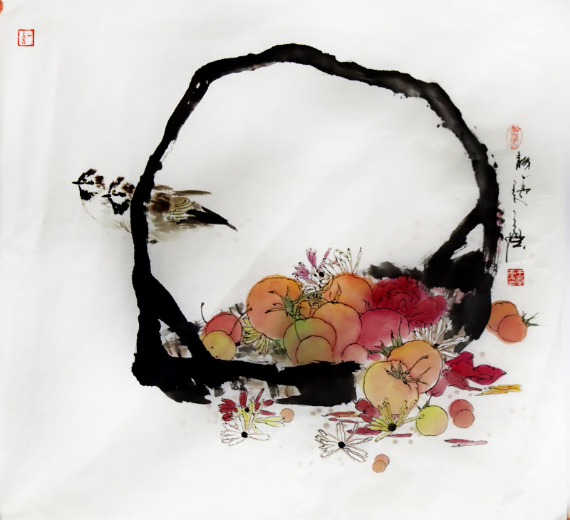 人與自然 共生共鳴——黑龍江美協(xié)理事王云花鳥畫（《西部成功書畫家》刊載）讀后