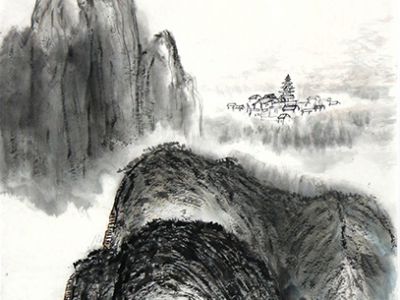 放筆抒懷 云渺山雄——山東美協顧問袁家保先生作品（《西部成功書畫家》刊載）賞析