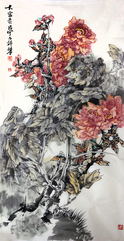 墨舞彩逸 自然渾肆——當代花鳥畫家余昌宇先生作品（《西部成功書畫家》刊載）賞讀