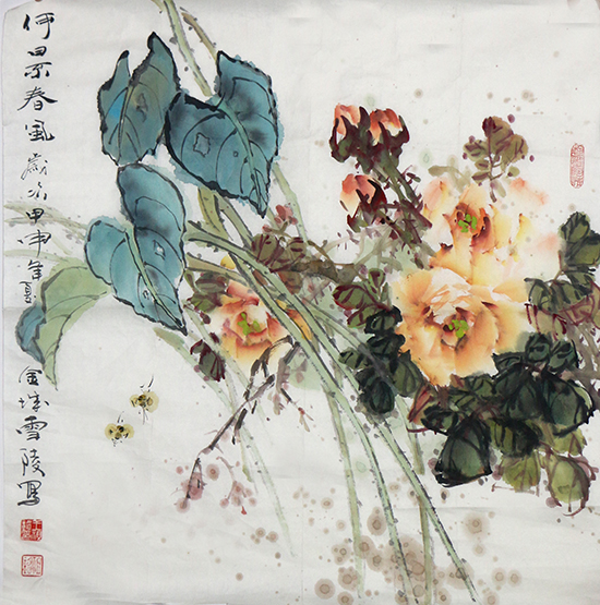 潤澤明艷 其中有象——王祖銘先生花鳥畫（《西部成功書畫家》刊載）賞讀