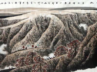 落筆蒼莽 賦彩秀潤——陜西著名山水畫家蔡嘉勵先生作品（《西部成功書畫家》刊載）賞讀