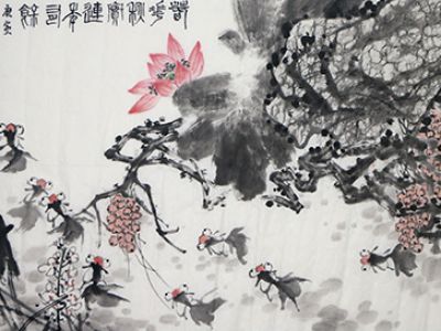 神情飄渺 不見真相——讀趙建玉先生兩幅花鳥（《西部成功書畫家》刊載）瑣言