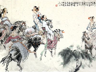 筆有韻致 畫富意趣——《西部成功書畫家》刊載陜西美協理事張輝先生人物畫作賞析