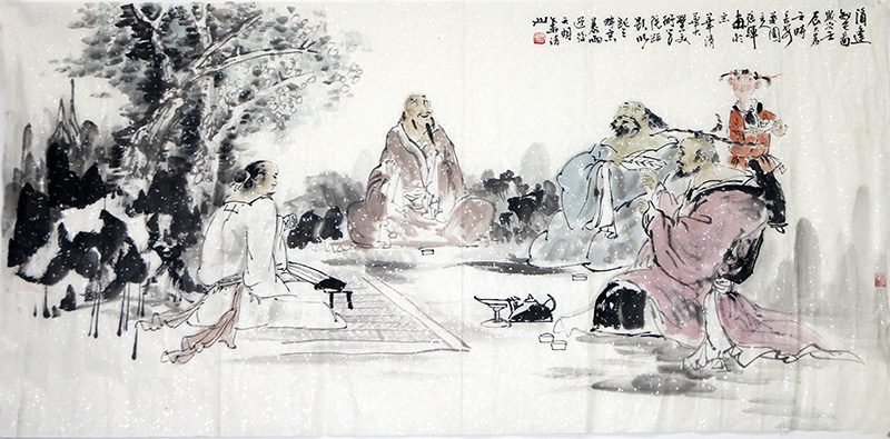 筆有韻致 畫富意趣——《西部成功書畫家》刊載陜西美協理事張輝先生人物畫作賞析