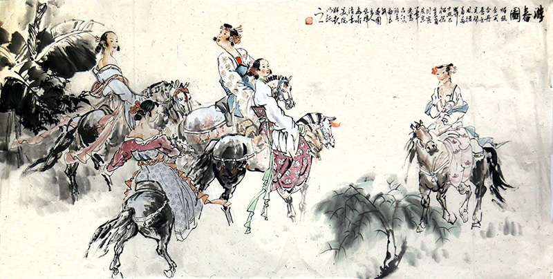 筆有韻致 畫富意趣——《西部成功書畫家》刊載陜西美協理事張輝先生人物畫作賞析