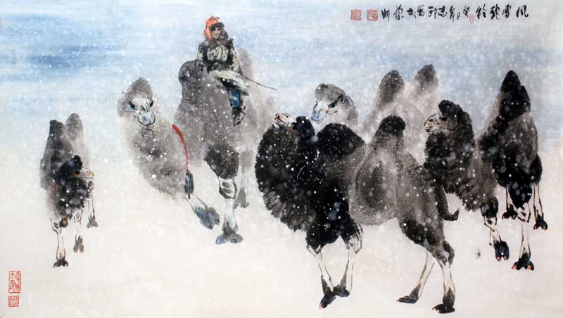 “墨駝”仙去 魂歸道山——驚聞隴原畫壇巨擘楊志印先生逝世