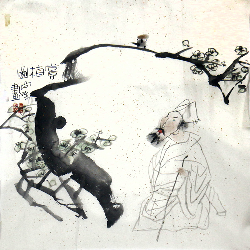 筆簡意遠 圖清境深——《西部成功書畫家》刊載人物畫家馮向杰先生作品賞析