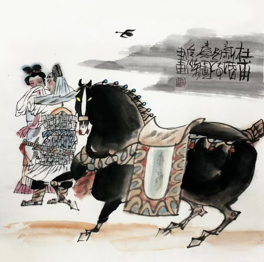 筆簡意遠 圖清境深——《西部成功書畫家》刊載人物畫家馮向杰先生作品賞析