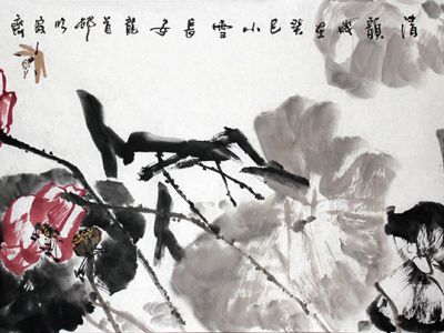大筆酣暢 開合灑脫——《西部成功書畫家》刊載陜西花鳥畫家余濤作品賞析