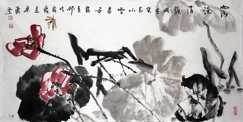 大筆酣暢 開合灑脫——《西部成功書畫家》刊載陜西花鳥畫家余濤作品賞析