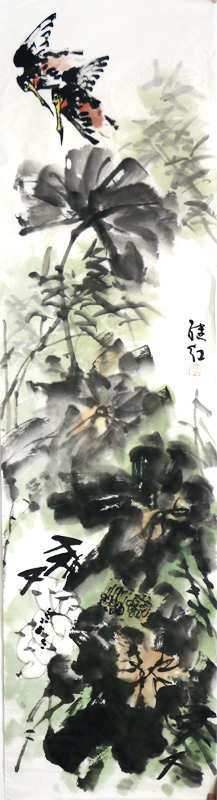 大寫師造化 文氣得心源——《西部成功書畫家》刊載劉繼紅先生花鳥畫賞讀