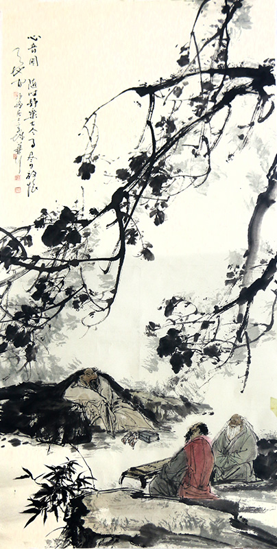 禪境入畫 性靈飄逸——青島著名畫家張京城先生畫作（《西部成功書畫家》刊載）賞讀