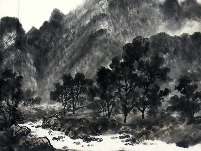 墨彩相彰 雋逸明麗——陜西女畫家徐鴻延山水畫作（《西部成功書畫家》刊載）簡析