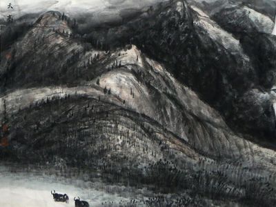 雄渾蒼莽  博大神奇——青海美協理事張海鴻山水畫（《西部成功書畫家》刊載）簡賞