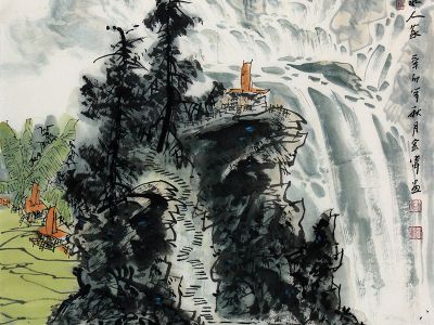 畫寫胸懷 山川競秀——《西部成功書畫家》刊載山東美協理事張宏偉先生作品賞析