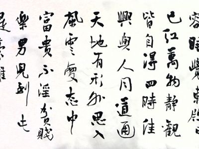 寓靜于動 顧盼生姿——中書協原副主席張改琴女士作品（國慶75周年·成功美術館館藏名家特展）賞讀