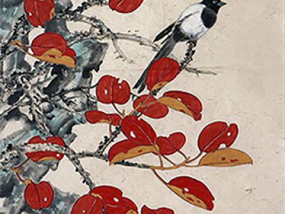 介然如石 陶冶心靈——品讀《西部成功書(shū)畫(huà)家》刊載張桂徵花鳥(niǎo)畫(huà)