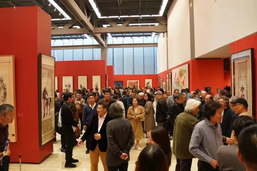 國之頌——慶祝中華人民共和國成立75周年全國美術(shù)作品展在中國國家畫院開幕