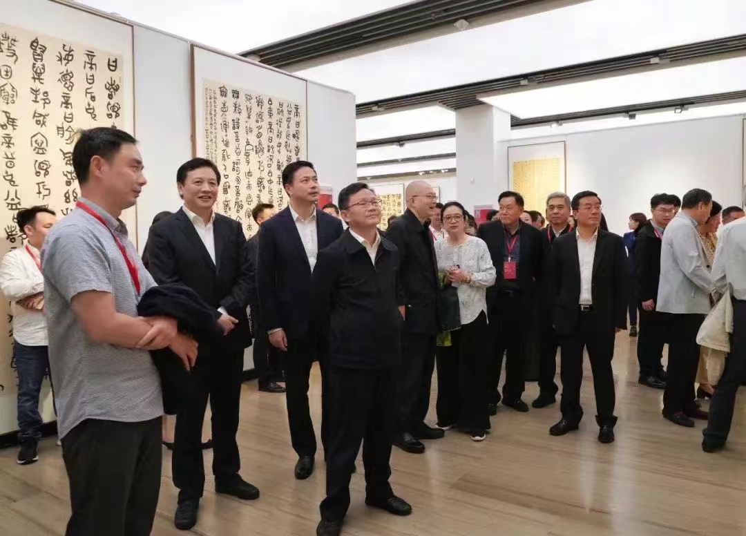 第八屆中國書法蘭亭獎頒獎儀式暨作品展開幕式在紹興舉行