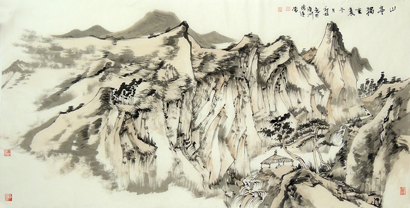 清逸淡遠 峻秀出塵——福建省青年畫院副院長張秋桔先生作品（《西部成功書畫家》刊載）簡析