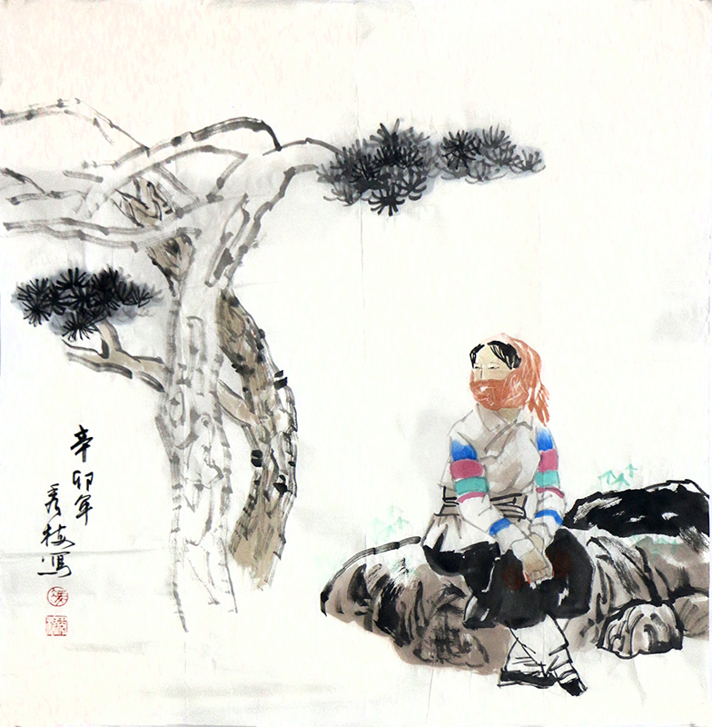 簡括含趣  寫意傳情——《西部成功書畫家》刊載青海美協顧問馮秀梅作品賞析