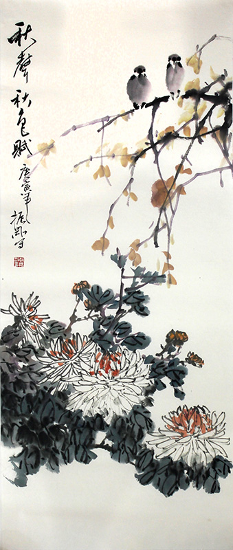 線面協(xié)律 花鳥言情——《西部成功書畫家》刊載河南花鳥畫家趙振剛先生作品賞析